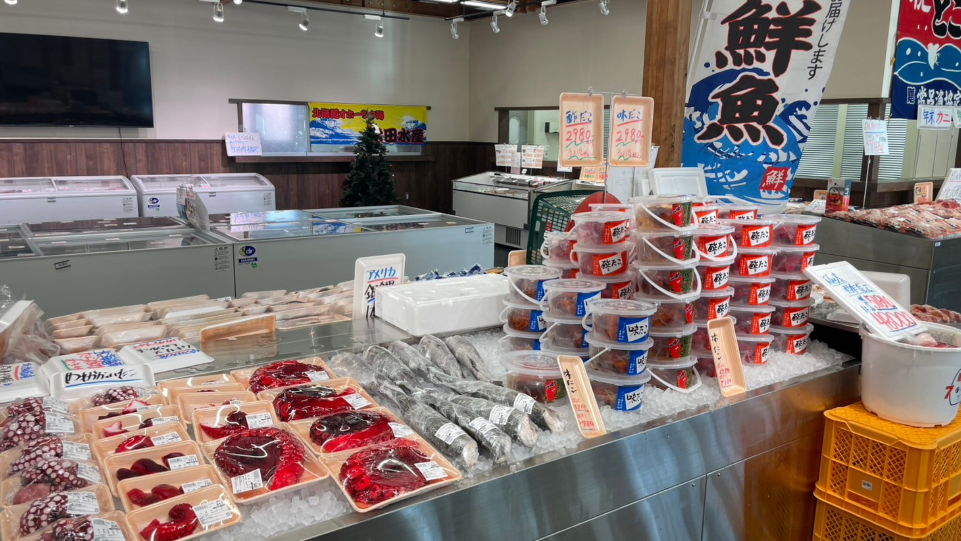 福島郡山・海の市｜気軽に相談できる鮮魚専門店